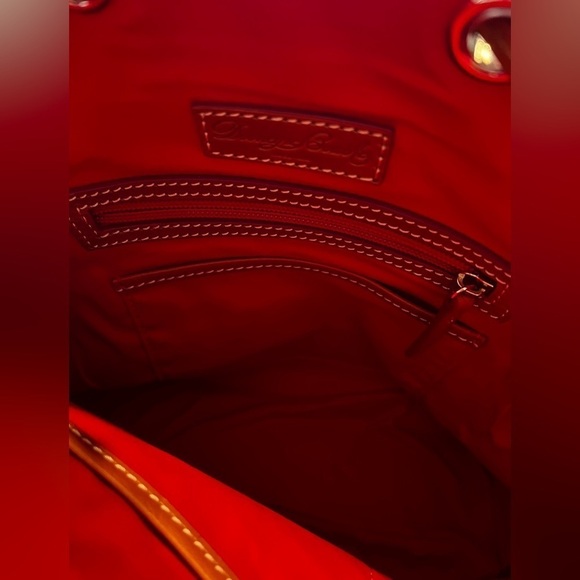 DOONEY & BOURKE GINGHAM AIMEE DRAWSTRING - PINK and WHITE - NEVER USED - - Picture 8 of 11